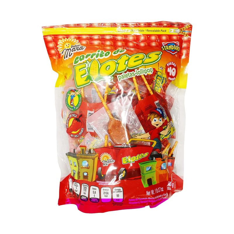 Carrito de Elote Cubierto 8/40 14gr