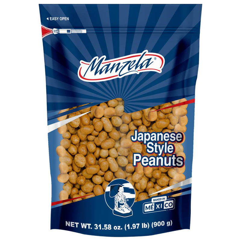 Manzela Cacahuate Japones Grande Disp. 12/900 Gr