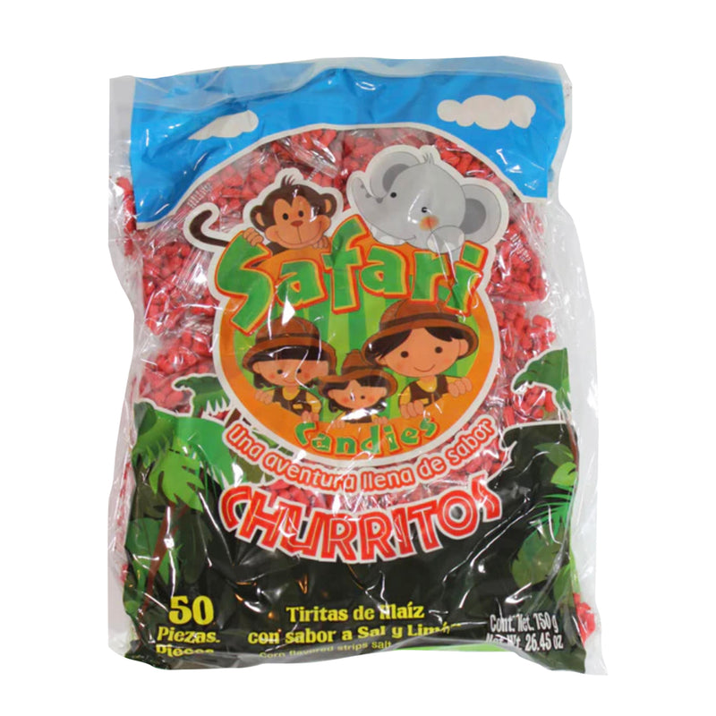 Safari Churritos Rojo 15/50 (750 gr)