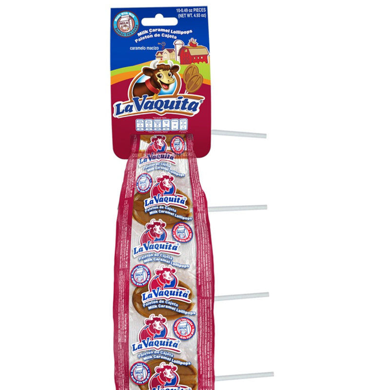 Canel La Vaquita Milk Lollipop Big 50/9