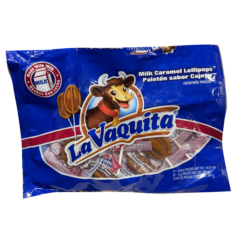 Canel La Vaquita Milk Lollipop bag 12/21