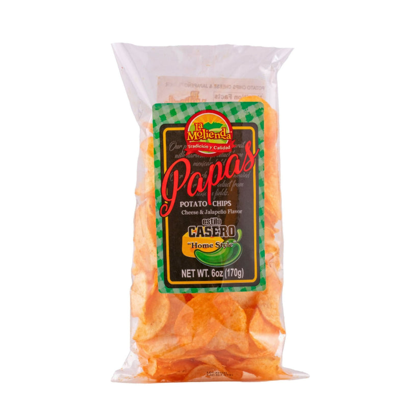 Papa Cheese y Jalapeño 6 oz / 16 case