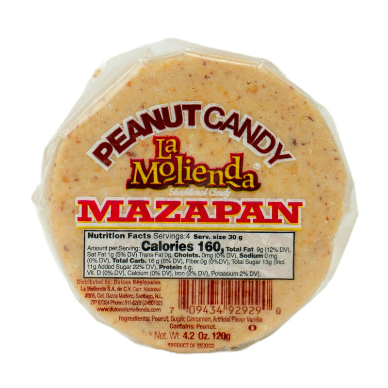 Mazapan La Molienda (Peanut Candy) 4.2oz / 144 case