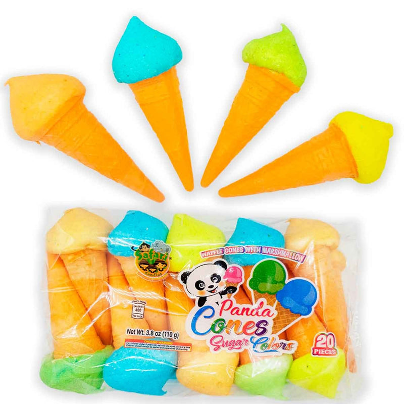 Safari Panda Cone Sugar 30/20 7 gr
