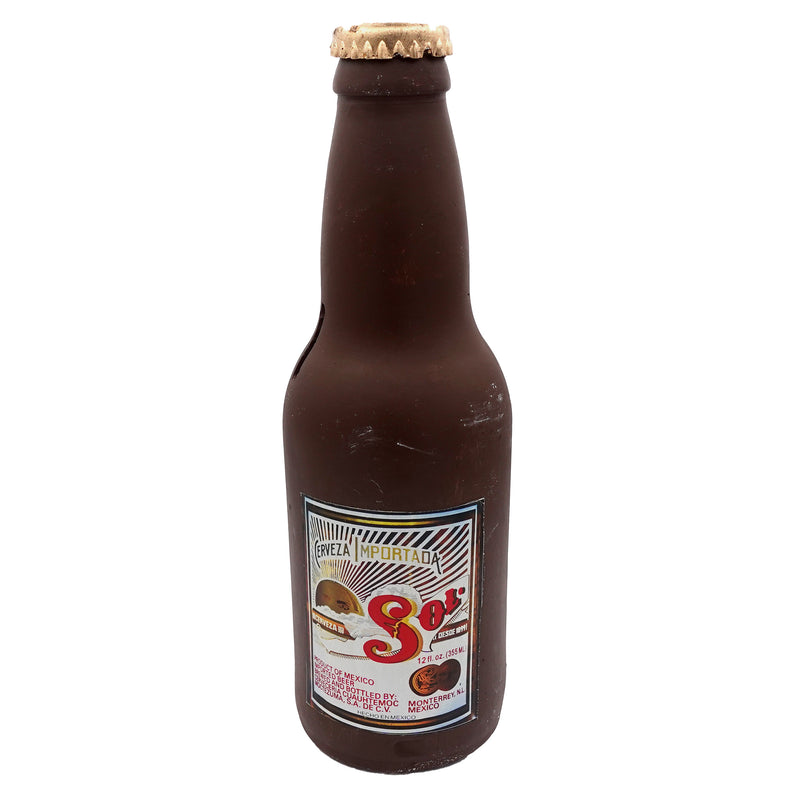 Alcancia de Yeso- Botella de Cerveza 14''