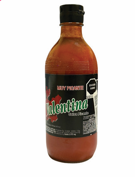 Salsa Valentina Picante Negra 370ml 1/24