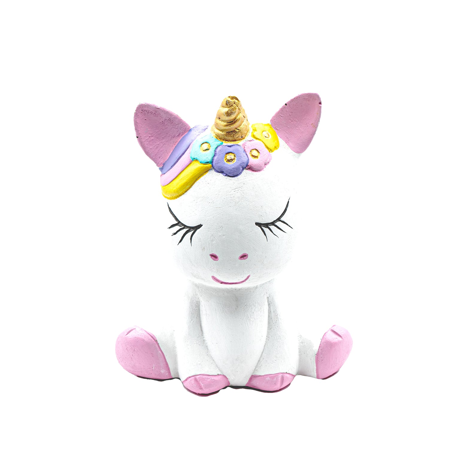 Alcancia de Yeso- Unicornio