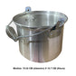 Olla Convexa de Aluminio Chica MX