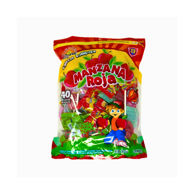 Manzana Roja Rellena 8/40 14gr