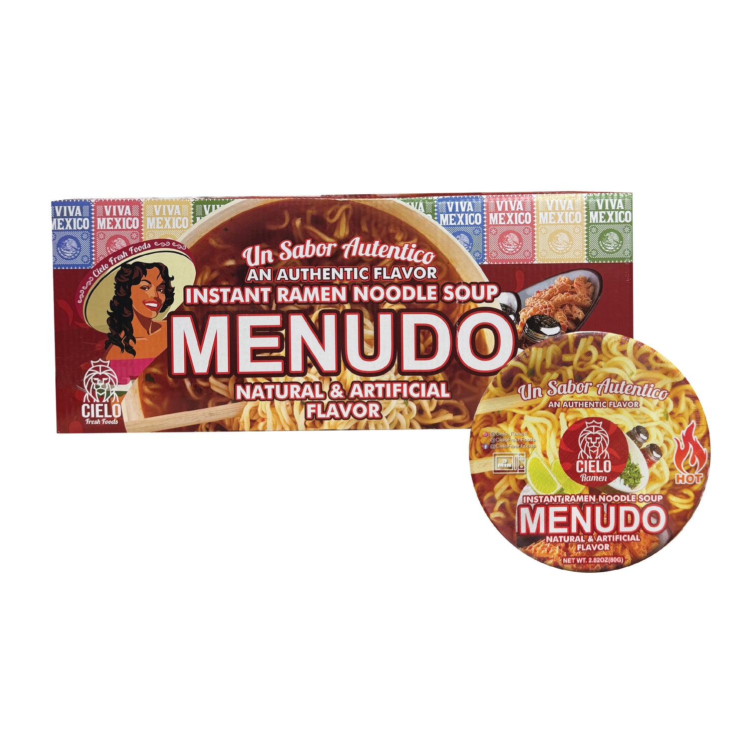 Instant Ramen Noodle Menudo 6/2.82 oz
