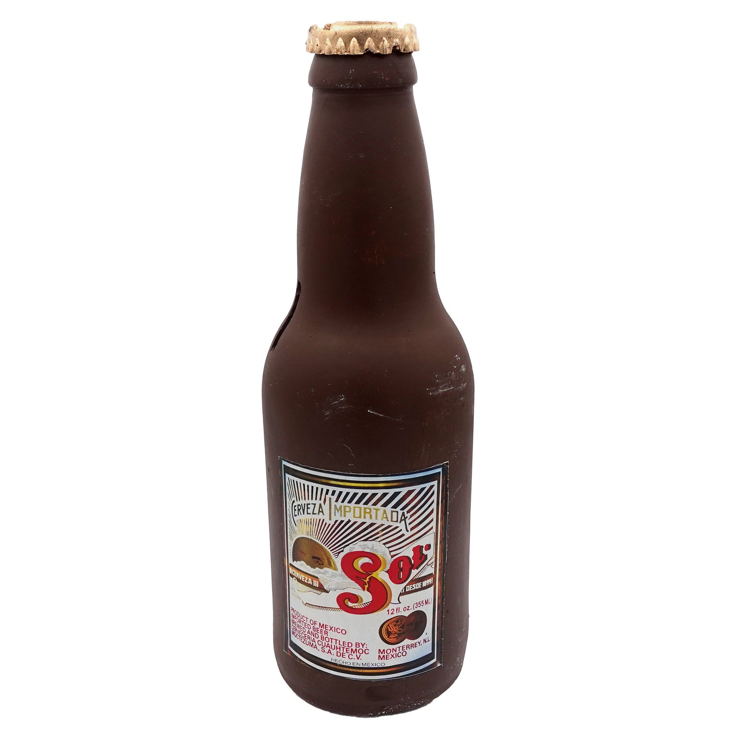 Alcancia de Yeso- Botella de Cerveza 14''