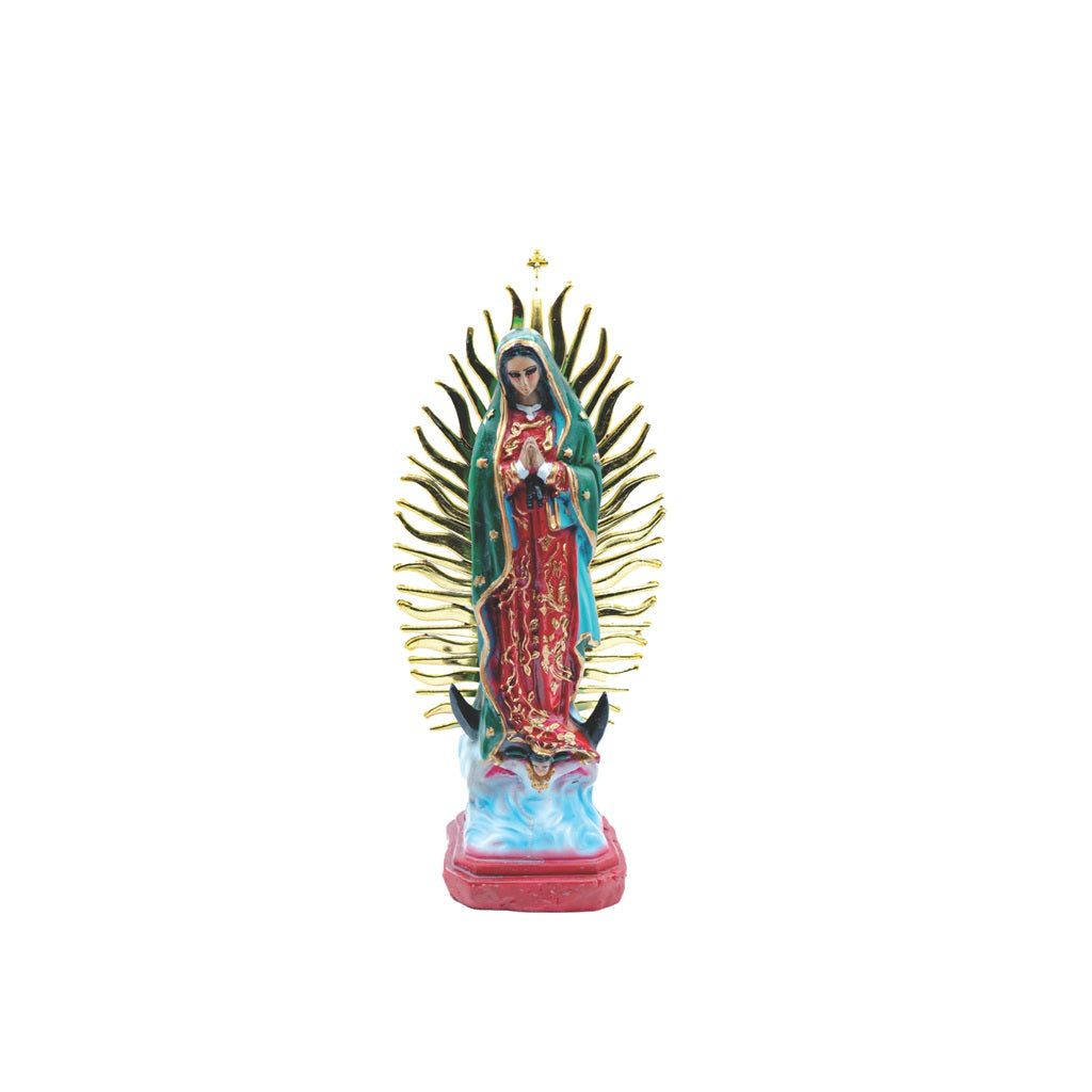 Virgen de Guadalupe Mini de Resina
