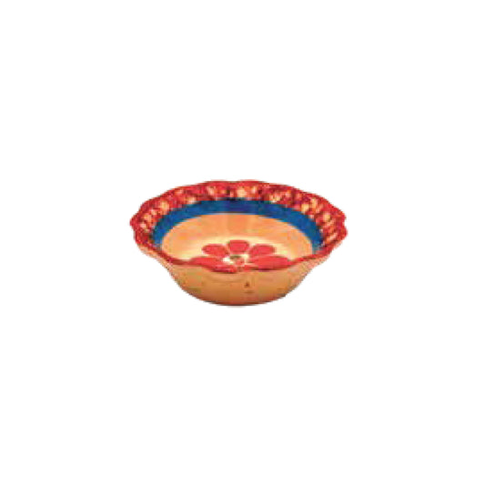 Plato de Ceramica Pozolero  Con Ondas- Chico
