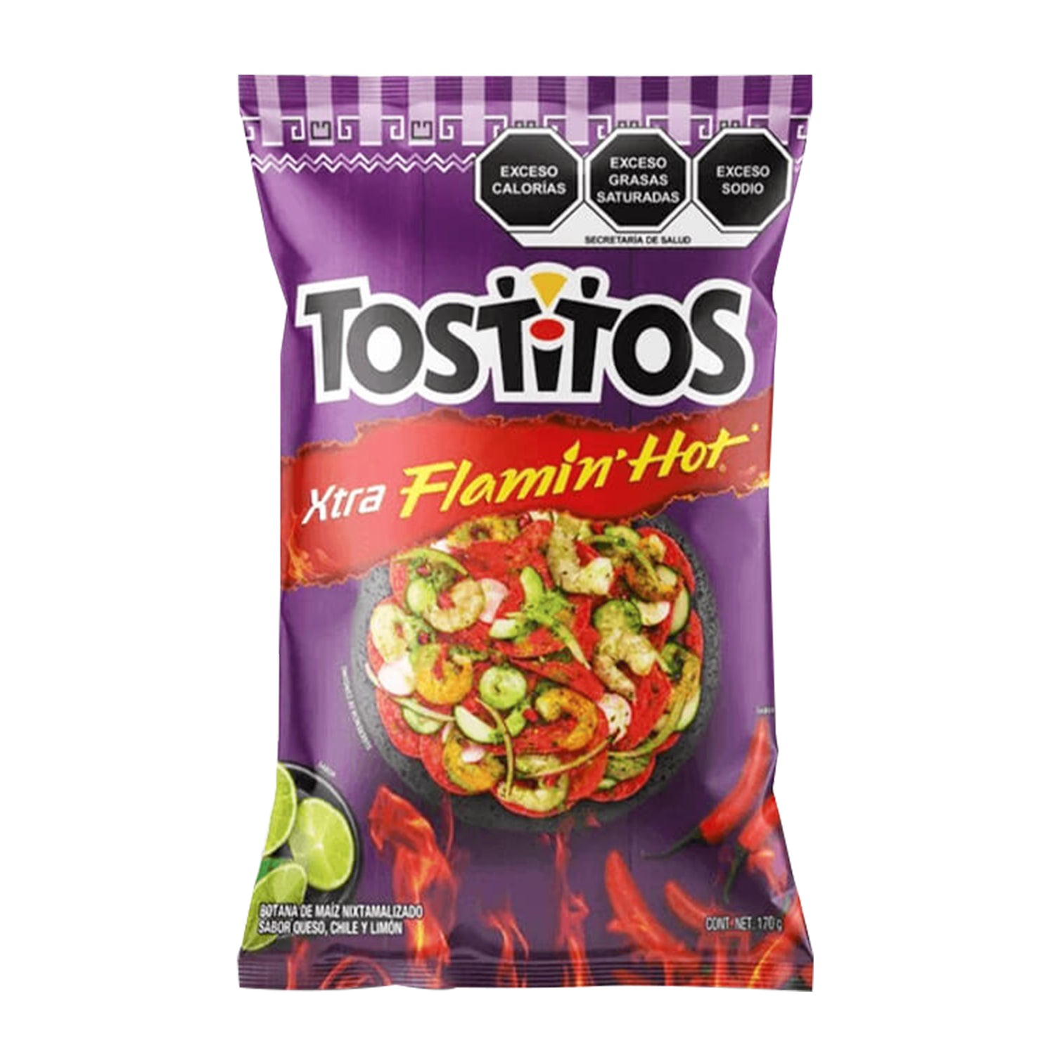 Tostitos Flaming' Hot Grande 170gr