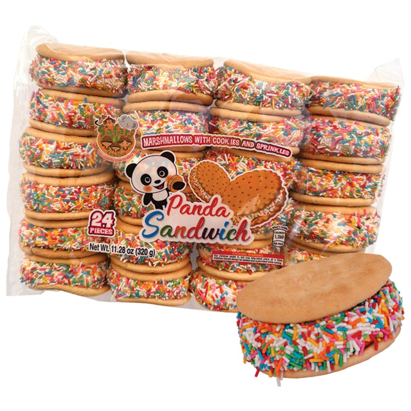 SAFARI PANDA Cookie SANDWICH Surtido 16/24