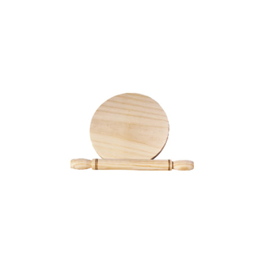 Juego de tabla con rodillo de madera