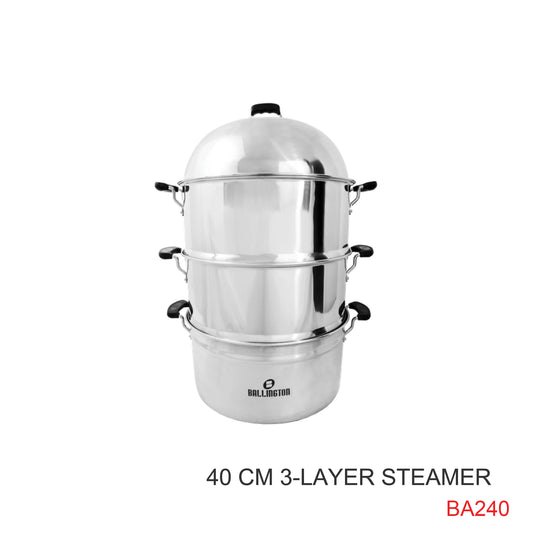 Olla Torre 40CM 3-Layers Steamer