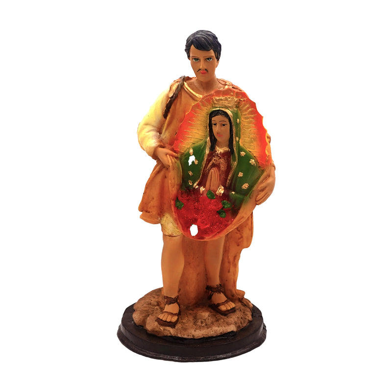 Juan  Diego de resina 30-cm