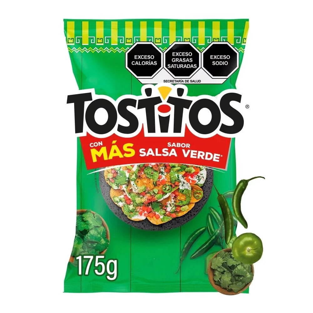 Tostito Verde Grande 175 gr..