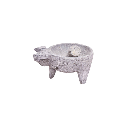 Molcajete de cabeza de marrano #12